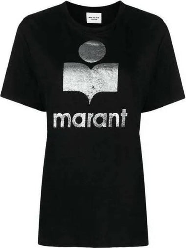 TS0001FB A1N10E Etoile ZEWEL logo linen short sleeve 271343 1009468 - ISABEL MARANT - BALAAN 1