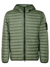 Loom Woven Chambers R-Nylon Down-TC Packable Jacket Green - STONE ISLAND - BALAAN 2