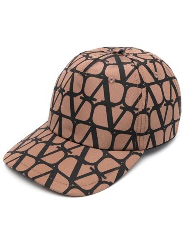 Iconographe Base Ball Cap Brown - VALENTINO - BALAAN 1