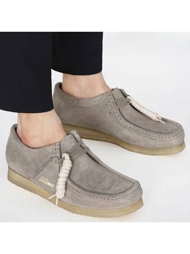 Originals Wallabee Suede Loafer Palais Grey - CLARKS - BALAAN 2