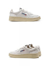 Medalist Goatskin Low Top Sneakers White - AUTRY - BALAAN 5