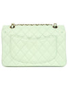 Mint Gold CC Classic Caviar Small Chain Flap Bag - CHANEL - BALAAN 2