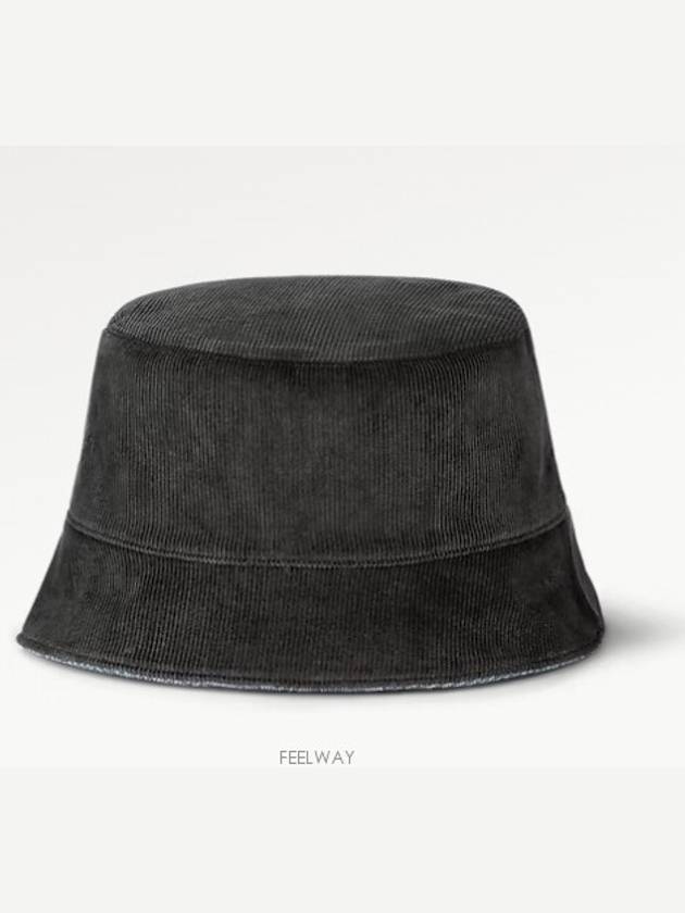 Men's Epi Monogram Reversible Bucket Hat Blue Brown - LOUIS VUITTON - BALAAN 4