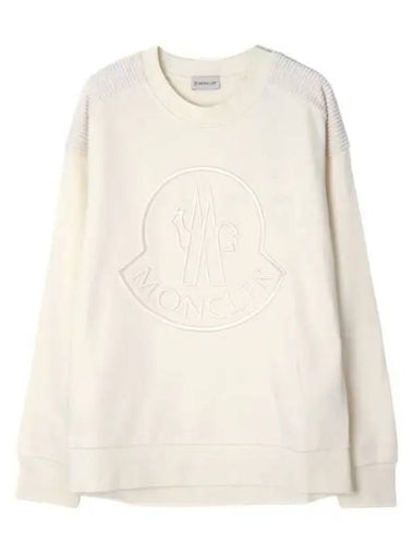 embroidered logo sweatshirt - MONCLER - BALAAN 1