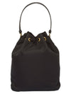 Duet Re-Nylon Bucket Bag Black - PRADA - BALAAN 4