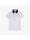 Women's Cassie Short Sleeve Polo Shirt White - J.LINDEBERG - BALAAN 3