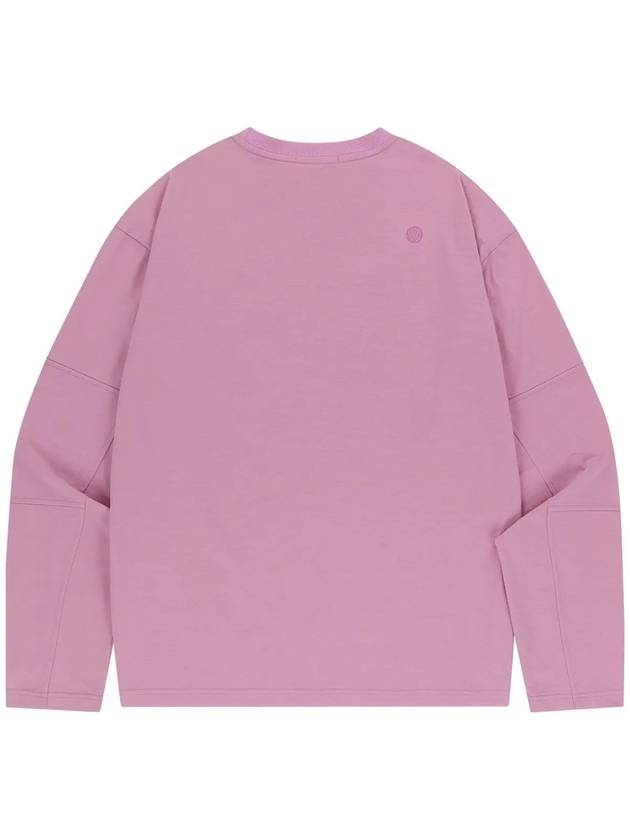 Shield Graphic Sorona Panel Long T Shirt Pink - OFFGRID - BALAAN 2