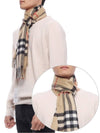 Vintage Check Cashmere Muffler Beige - BURBERRY - BALAAN 3