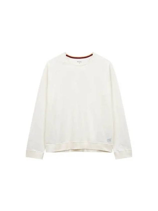 Easy Cotton Raglan T Shirt Ivory - PAUL SMITH - BALAAN 1