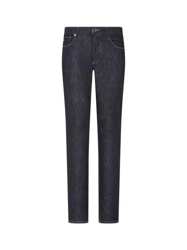 Men s Stretch Slim Denim Pants Dark Indigo 271330 - EMPORIO ARMANI - BALAAN 1