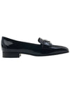 Patent Leather Loafers Black - PRADA - BALAAN 3