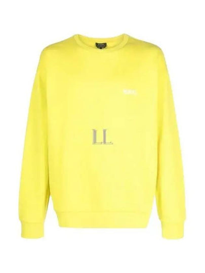 Clint Chest Logo Sweatshirt Yellow - A.P.C. - BALAAN 2