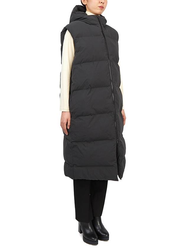 Women's Hooded Padded Vest Black - STUDIO NICHOLSON - BALAAN 6