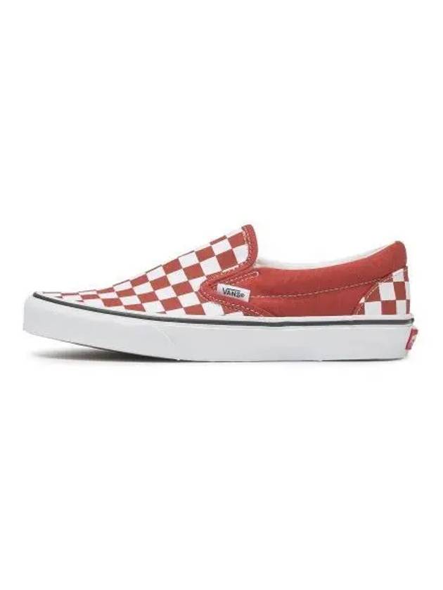 Classic Slip On Color THEORY Checkerboard Bossa Nova VN000BVZ49X1 - VANS - BALAAN 1