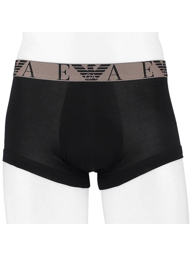 Bold Logo Briefs 2 Pack Black - EMPORIO ARMANI - BALAAN 3