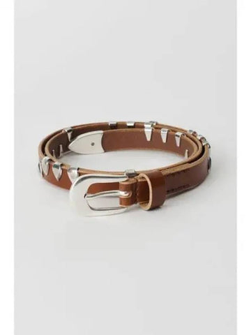 Metal decorated leather belt 270095 - OUR LEGACY - BALAAN 1