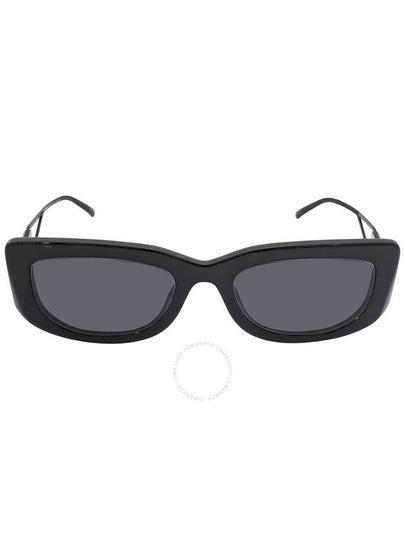 Eyewear Triangle Logo Square Sunglasses Black - PRADA - BALAAN 2