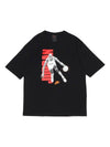 Vintage Washed Graphic Short Sleeves T-Shirt Black - NIKE - BALAAN 1