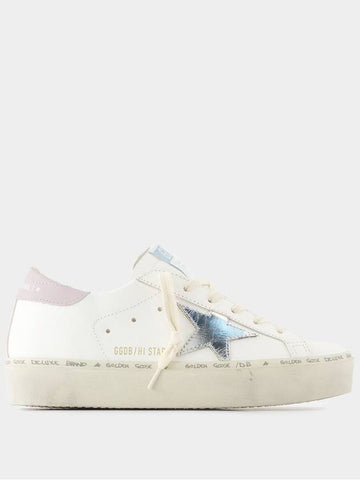 Hi Star Sneakers - Golden Goose Deluxe Brand - Leather - White - GOLDEN GOOSE - BALAAN 1