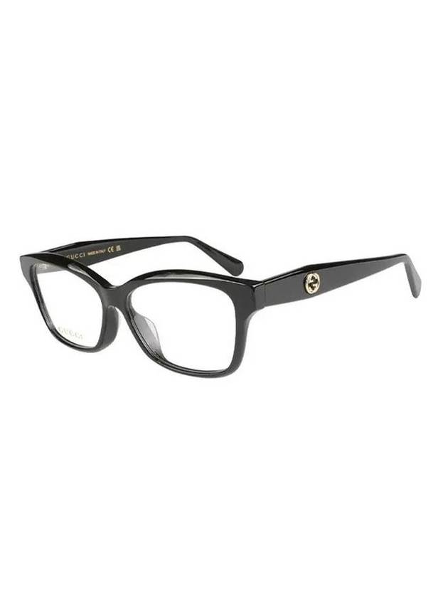 Eyewear Rectangle Acetate Eyeglasses Black - GUCCI - BALAAN 1