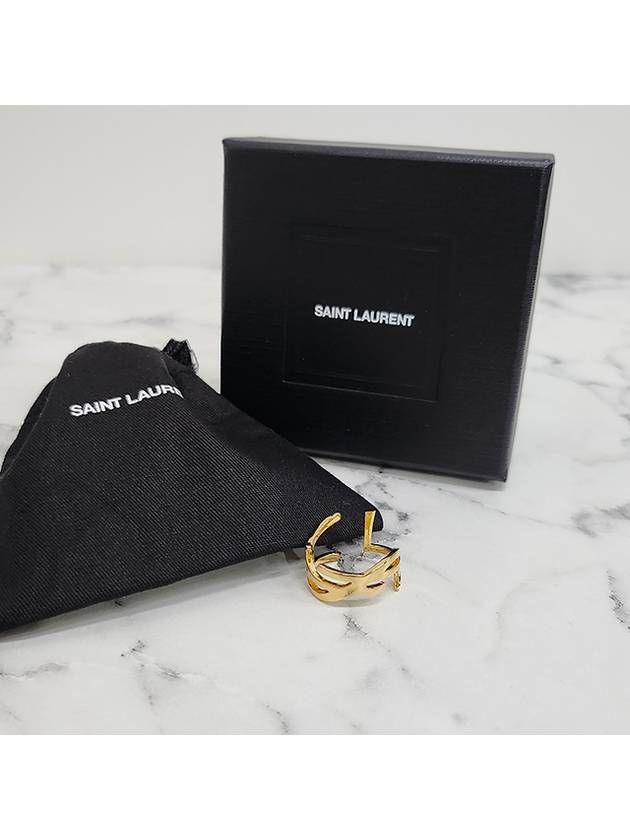 YSL Opyum Twisted Ring Gold - SAINT LAURENT - BALAAN 3