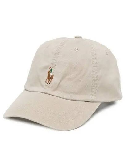 Pony Logo Classic Sport Ball Cap Beige - POLO RALPH LAUREN - BALAAN 2