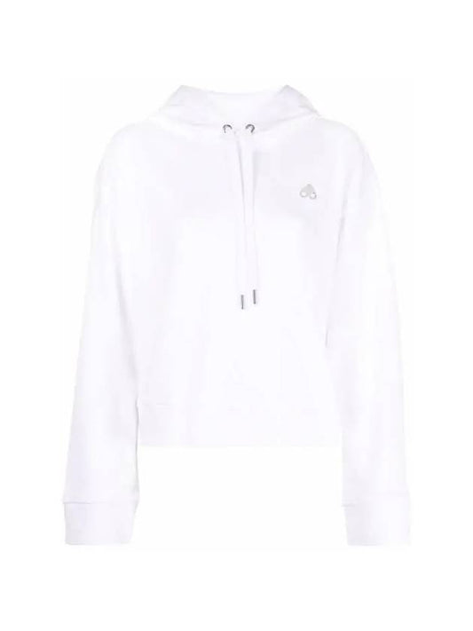 Alice Logo Hoodie White - MOOSE KNUCKLES - BALAAN 1