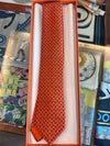 Rocking Horse Tie Orange - HERMES - BALAAN 2