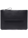 Berkeley Portfolio Leather Clutch Bag Black - TOM FORD - BALAAN 2