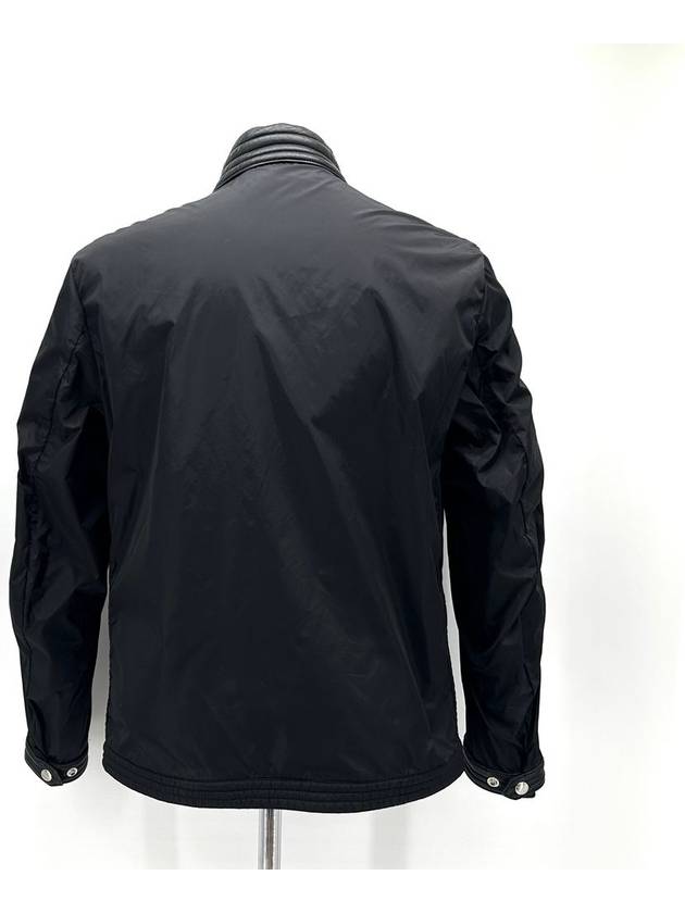 Black Waffen Rider Jacket Windbreaker - MONCLER - BALAAN 6