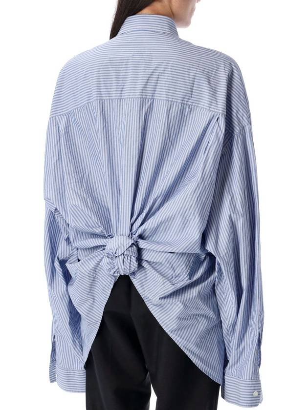 KNOTTED STRIPES SHIRT - BALENCIAGA - BALAAN 2