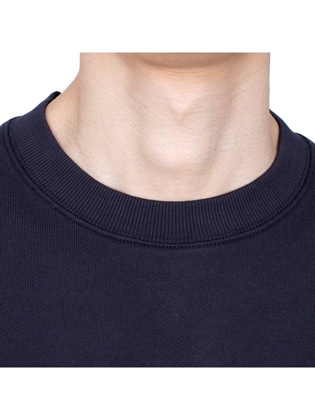 Diagonal Raised Fleece Lens Sweatshirt Navy - CP COMPANY - BALAAN 7