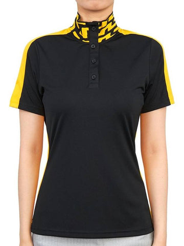 Golf wear women s short sleeve t shirt GWJT06467 9999 - J.LINDEBERG - BALAAN 1