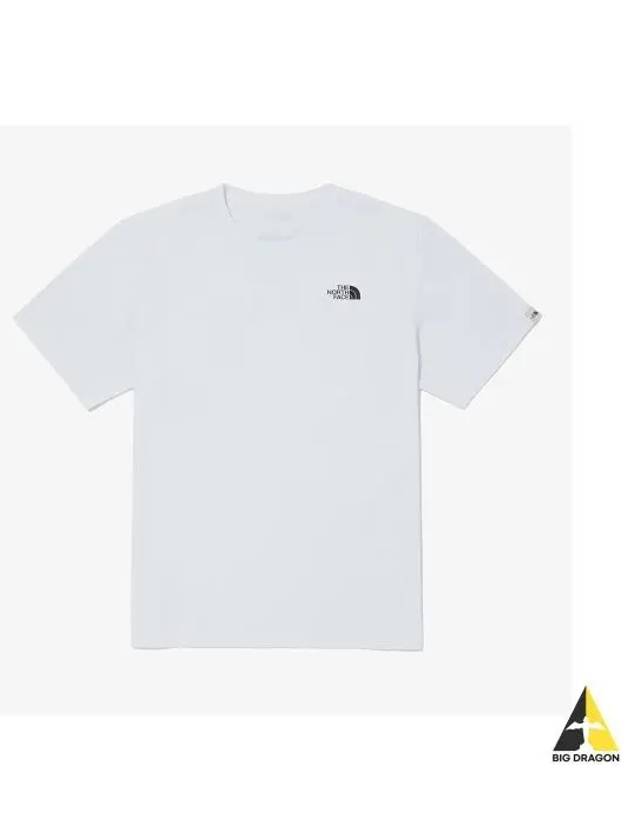 The North Face NT7UQ05J White Label Derouze Short Sleeve Round Tee - THE NORTH FACE - BALAAN 1