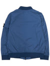 Kids Wappen Patch Bomber Jacket Dark Blue - STONE ISLAND - BALAAN 4