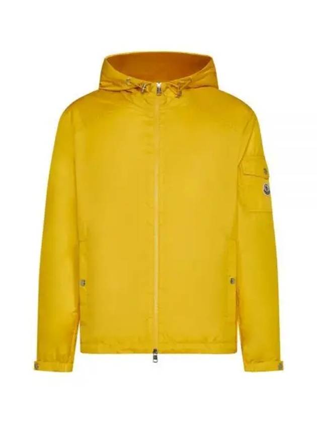 Etiache Rain Hooded Zip Up Yellow - MONCLER - BALAAN 2