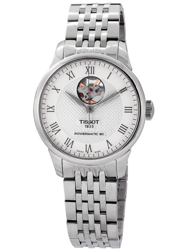 Tissot Le Locle Automatic Open Heart Silver Dial Men's Watch T0064071103302 - TISSOT - BALAAN 1