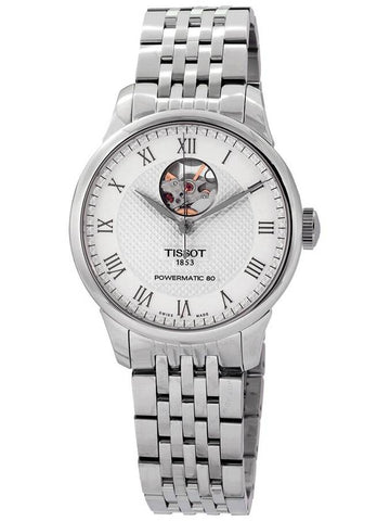 Tissot Le Locle Automatic Open Heart Silver Dial Men's Watch T0064071103302 - TISSOT - BALAAN 1