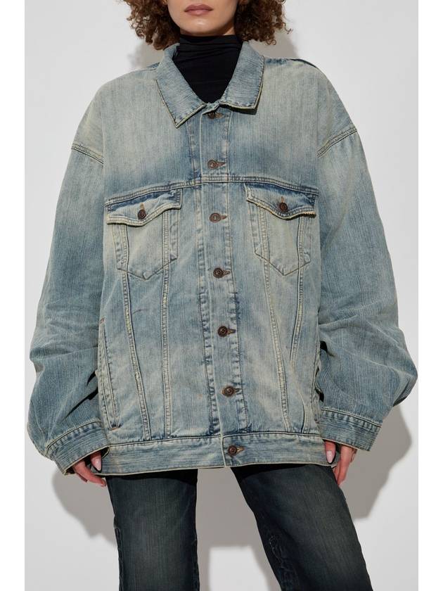 Balenciaga Denim Jacket, Women's, Blue - BALENCIAGA - BALAAN 3