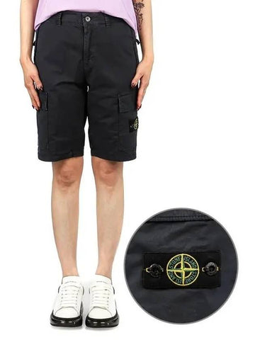 Kids Waffen Shorts 7816L0210 V0120 Navy 270097 - STONE ISLAND - BALAAN 1