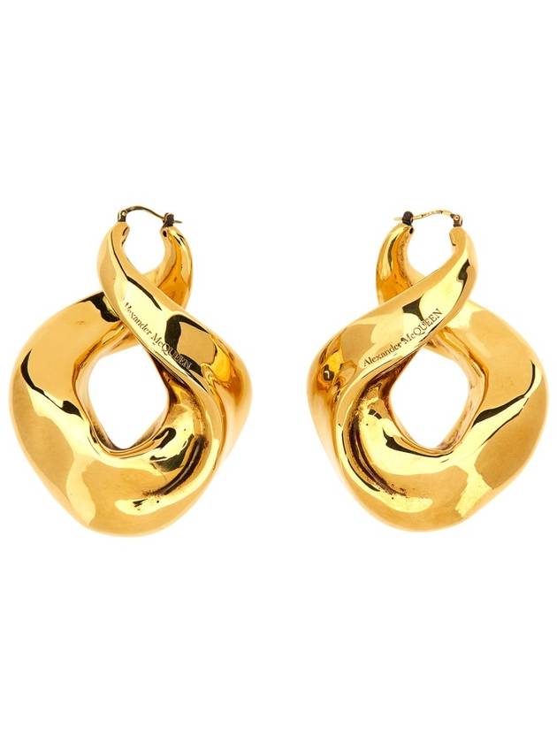 23 fw twist earrings 757479J160T0448 B0040374554 - ALEXANDER MCQUEEN - BALAAN 3