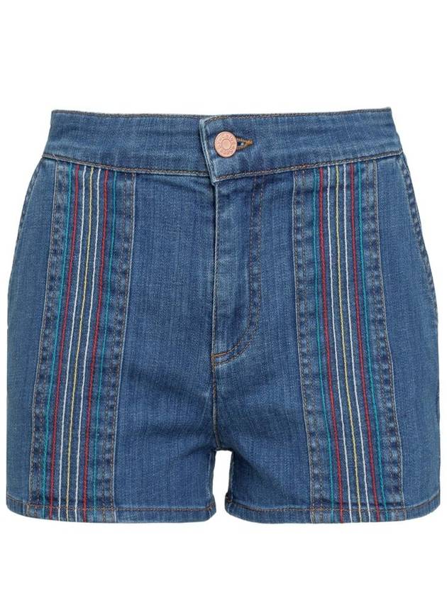 See by striped denim shorts - CHLOE - BALAAN 2