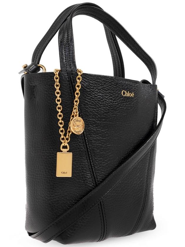 Chloé Handbag Spin, Women's, Black - CHLOE - BALAAN 4