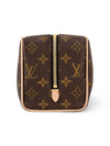 Locker Dopp Kit Monogram Pouch Bag Brown - LOUIS VUITTON - BALAAN 5