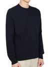 23 ss Blue Cotton Sweater 14CMKN250A006260A888 B0480004069 - CP COMPANY - BALAAN 4