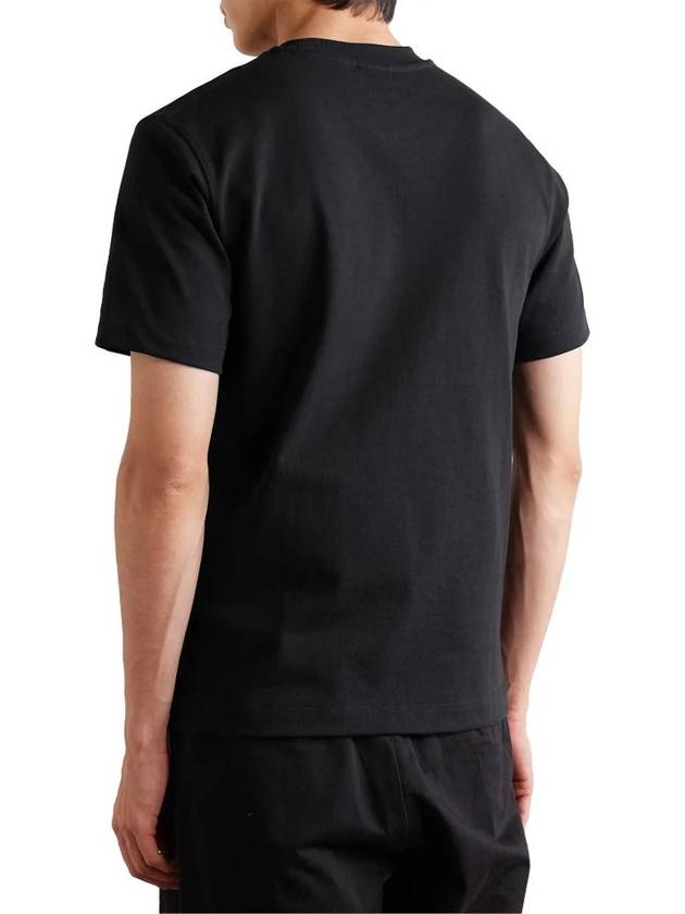 Le Gros Grain Logo Short Sleeve T-Shirt Black - JACQUEMUS - BALAAN 3