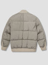 Macro Ripstop Nylon Metal Down Jacket Grey - STONE ISLAND - BALAAN 3