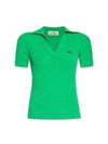 Marina Polo Knit Top Green - VIVIENNE WESTWOOD - BALAAN 2