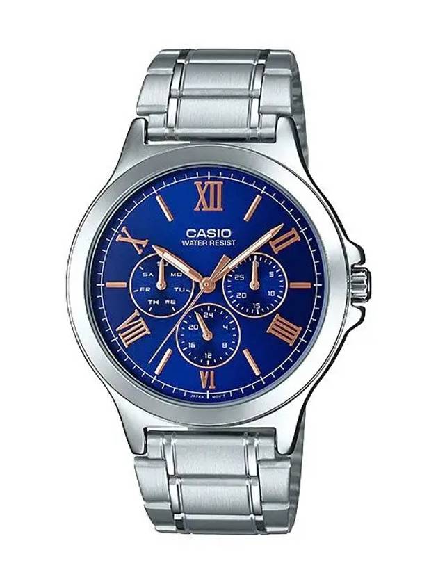 Men s Metal Wrist Watch MTP V300D 2A - CASIO - BALAAN 2