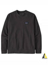 Regenerative Organic Certified Crewneck Cotton Long Sleeve T-Shirt Black - PATAGONIA - BALAAN 2